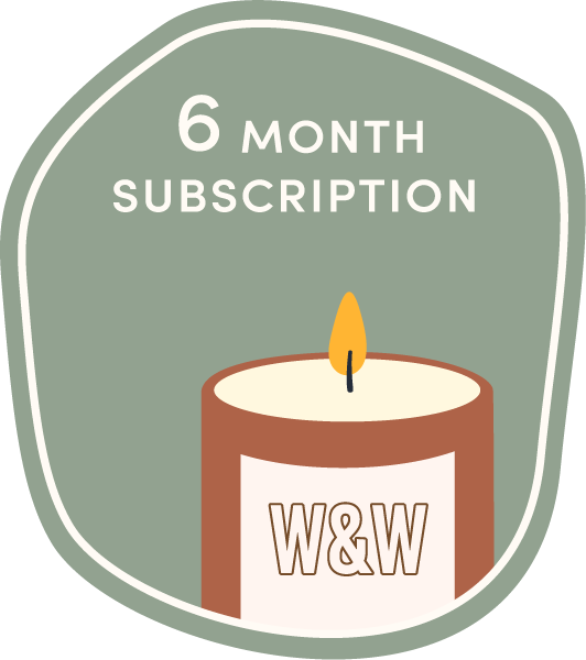 One Candle is Never Enough 6 Month Subscription