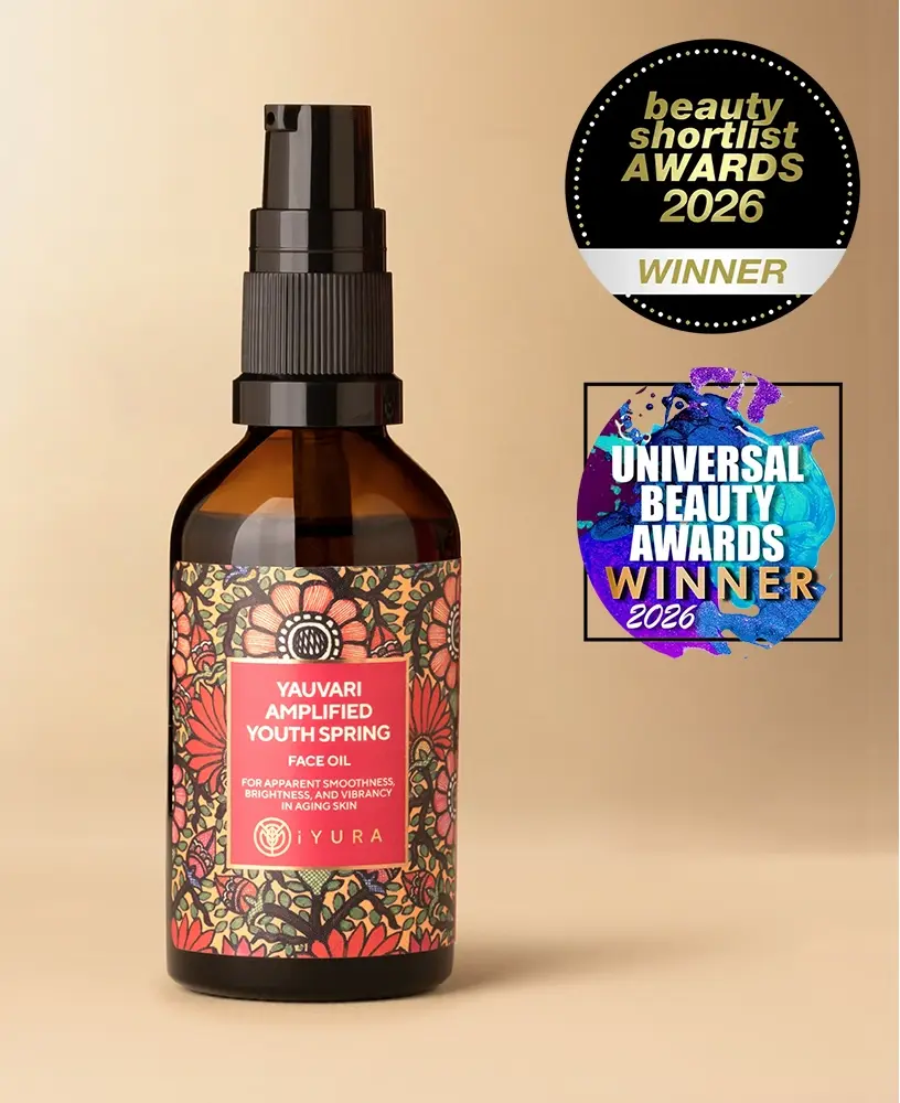 Yauvari Amplified Youth Spring - Beauty Shortlist Award Winner 2026 and Universal Beauty Award Winner 2026