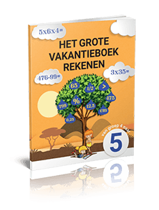 Het Grote Vakantieboek Rekenen - van groep 4 naar groep 5