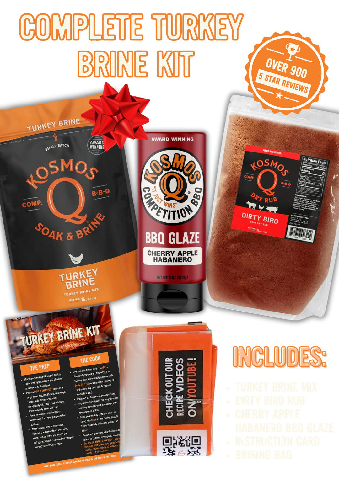 Kosmo's Q Brines and Soaks Complete Turkey Brine Kit Turkey Brine Kit - EARLY BIRD EXCLUSIVE!