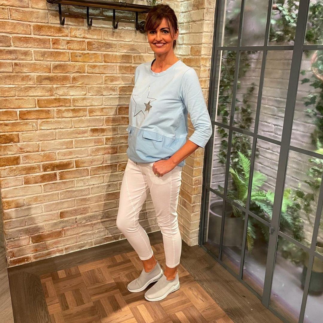 Triona Top (Baby Blue)