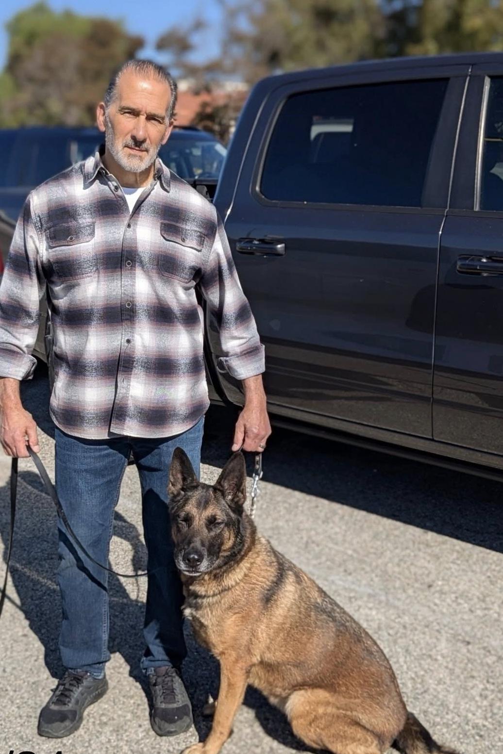k9 fury and handler marc