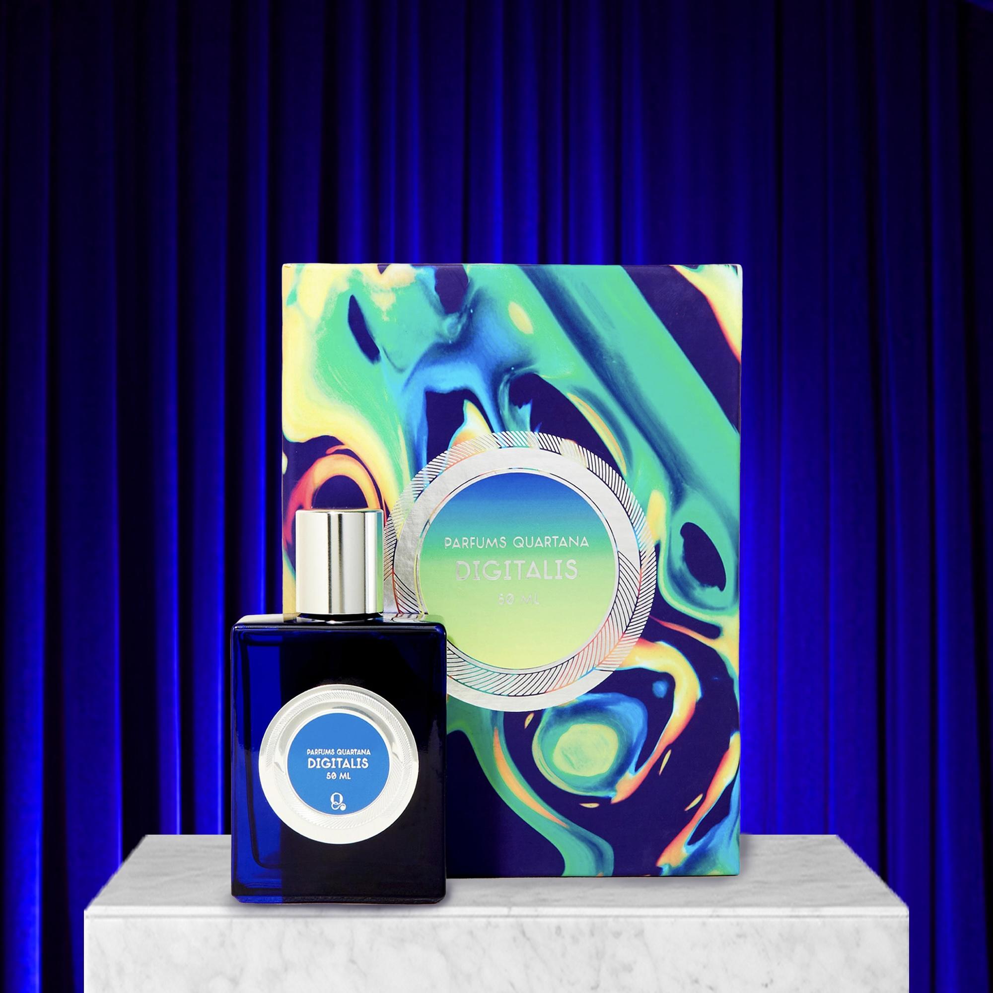 Digitalis eau de parfum 50mL bottle and box