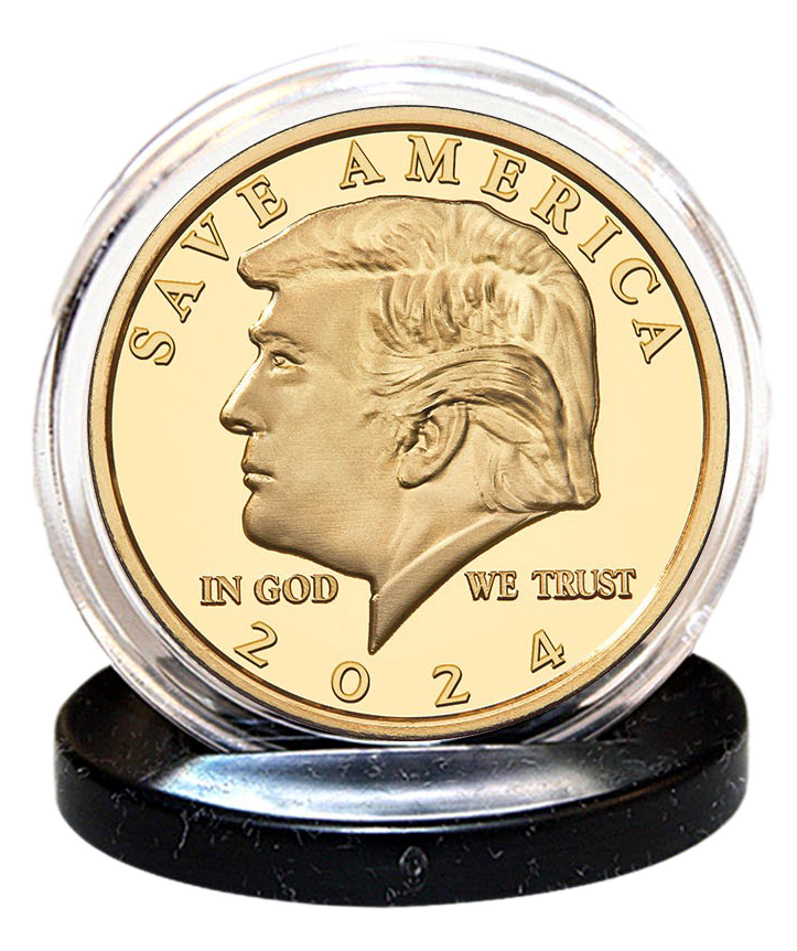 NEW Trump 2024 Gold Coin