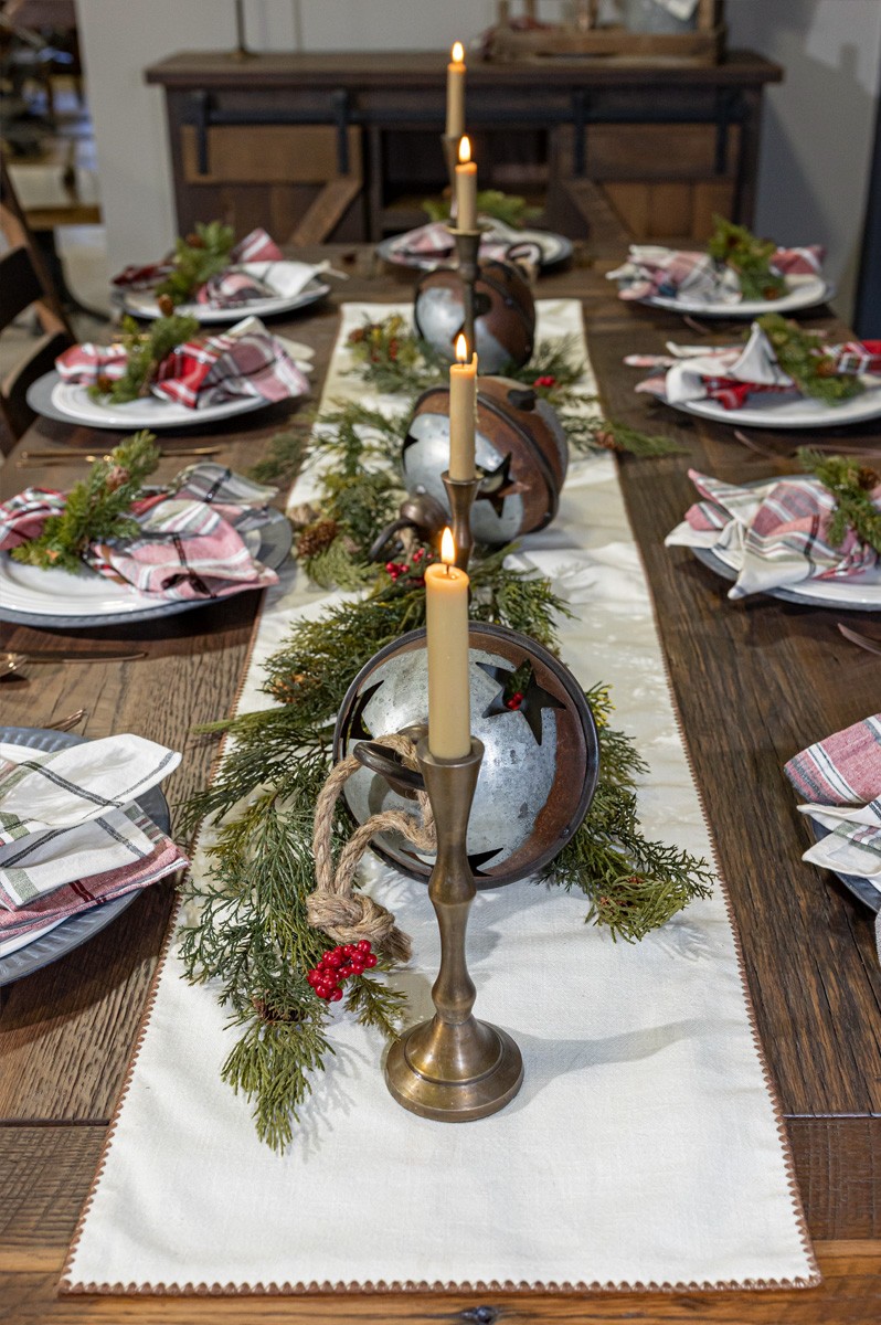 Christmas Holiday Centerpiece for Dining Table