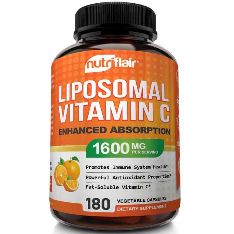 Liposomal Vitamin C 1600mg Pills From NutriFlair