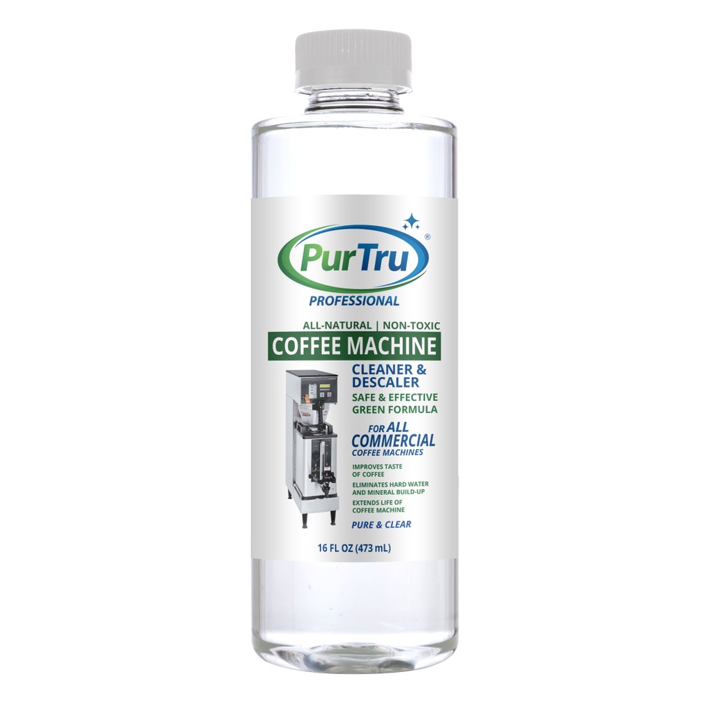 PurTru® PROFESSIONAL Coffee Machine Descaling and Cleaning Solution