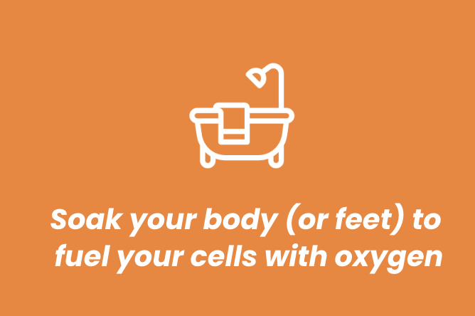 Soak your body