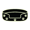 Cat bed icon representing a quiet resting space that The Door Buddy helps keep private and accessible only to cats.