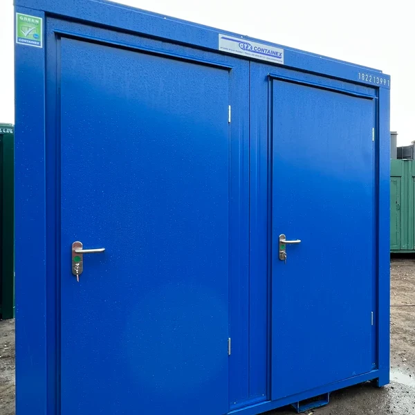 Container Toilet and Shower Block