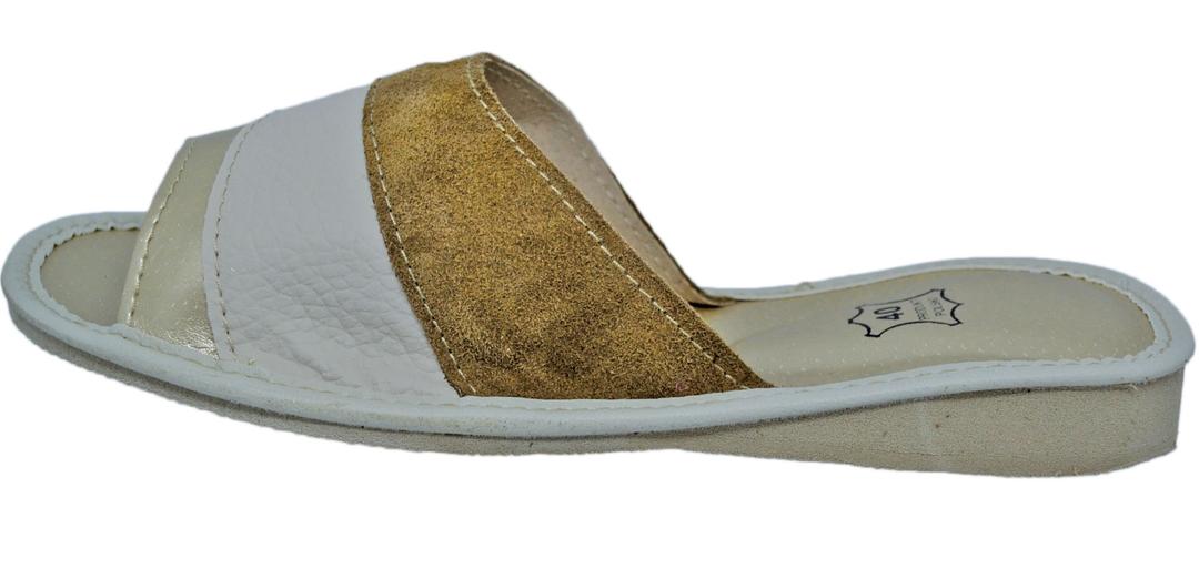 Ivory - Women indoor slippers - Reindeer leather