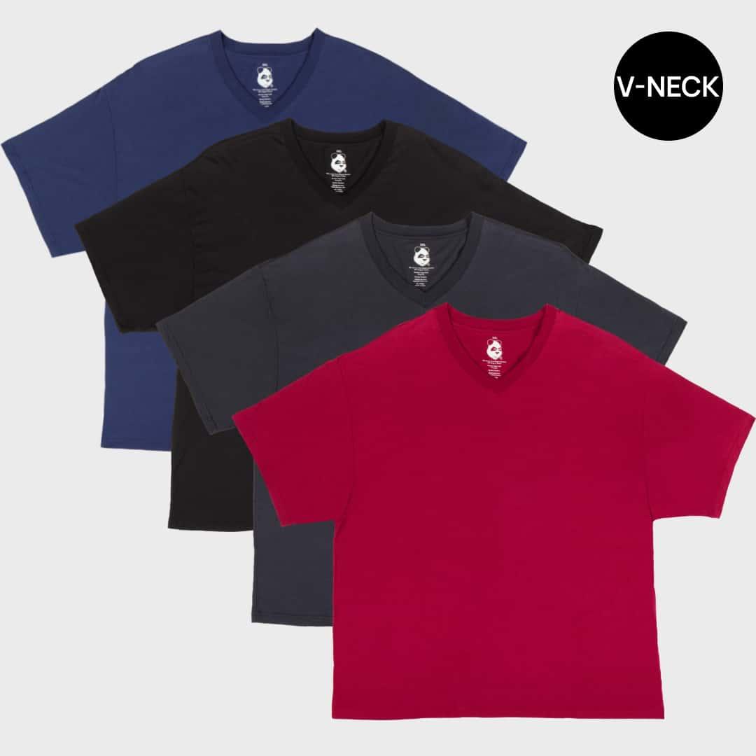 Eco-Friendly Big Boy Bamboo V-Neck Big & Tall Bamboo T-Shirts - Big Boy ...