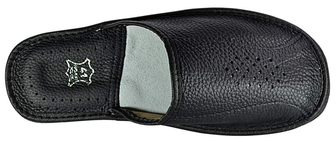 Faith - Mens handmade leather slippers - Reindeer Leather