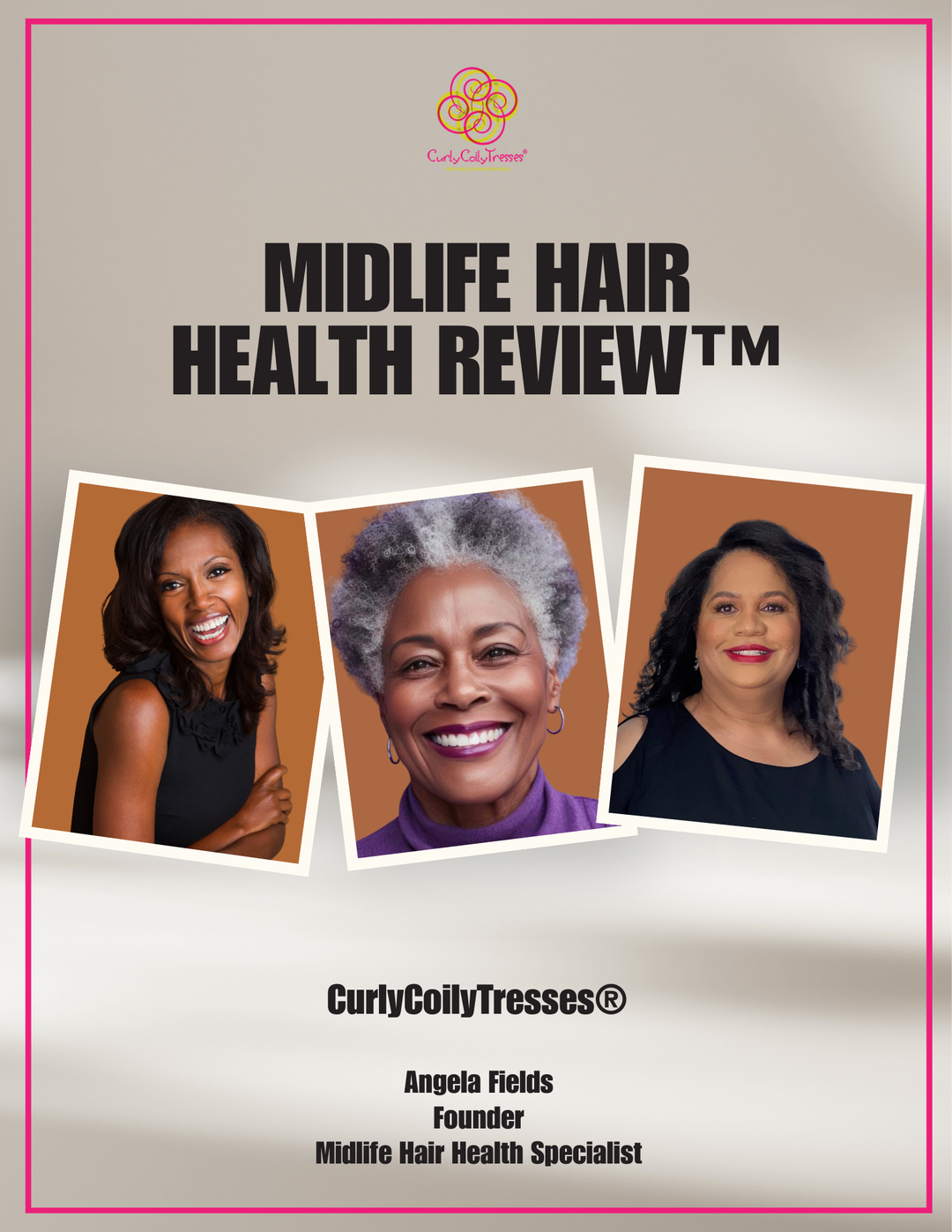 Midlife Curl Coaching Session for Black women 50+ focused on hair loss, thinning and growth support
