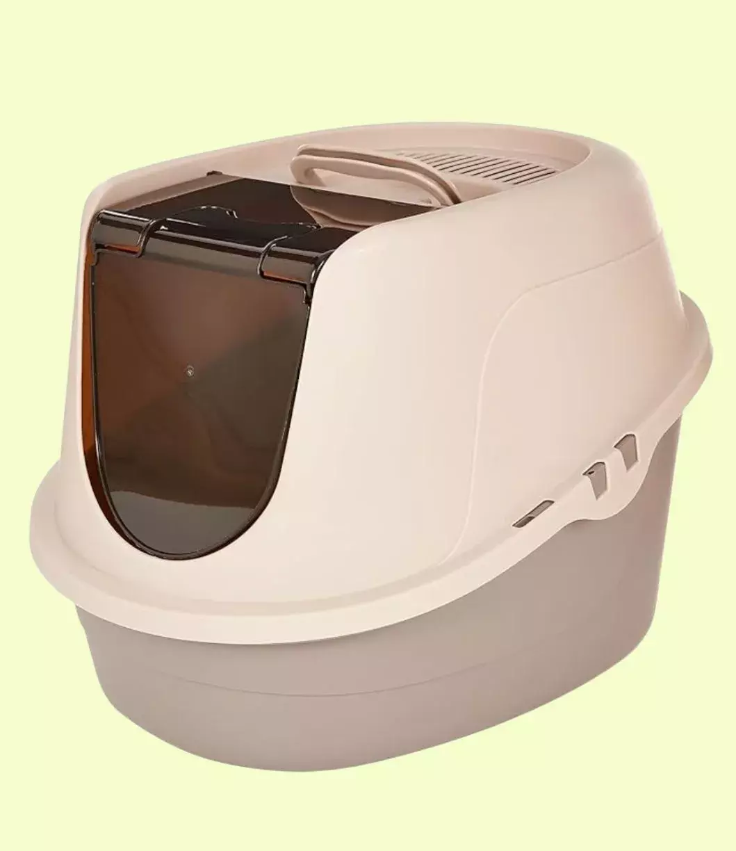Amazon Basics No-Mess Hooded Cat Litter Box