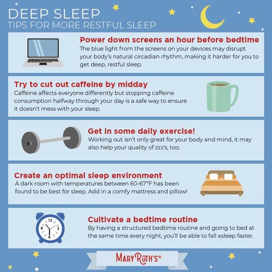 How to Get Better Sleep | Feel More Rested – MaryRuth Organics