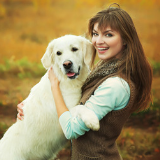 Photo of Labrador Retriever & Owner