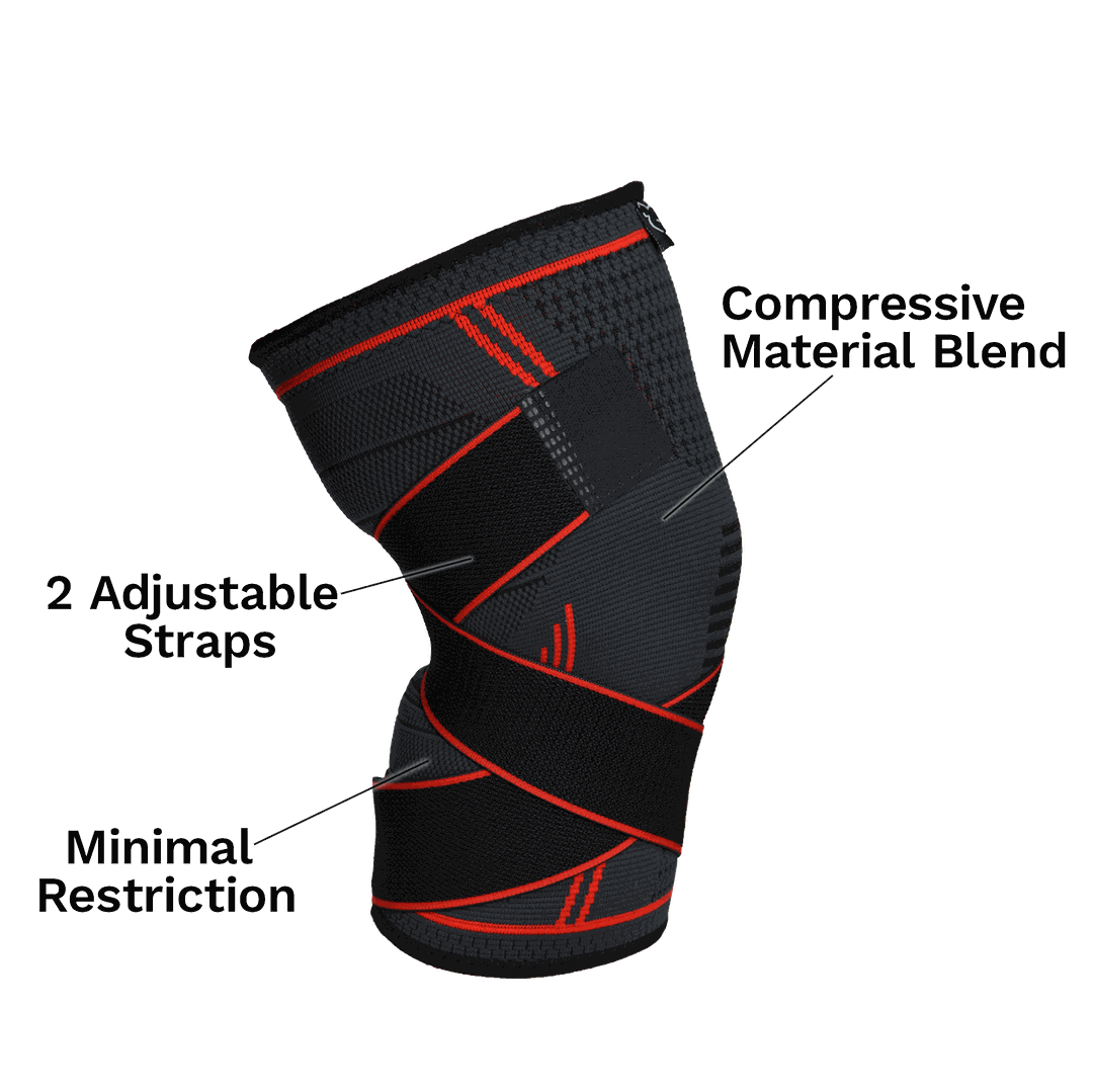 Dr. Dean Wolf Knee Compression Sleeve DrDeanWolf