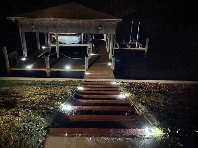 Marine Solar LED Dock/Deck Lights