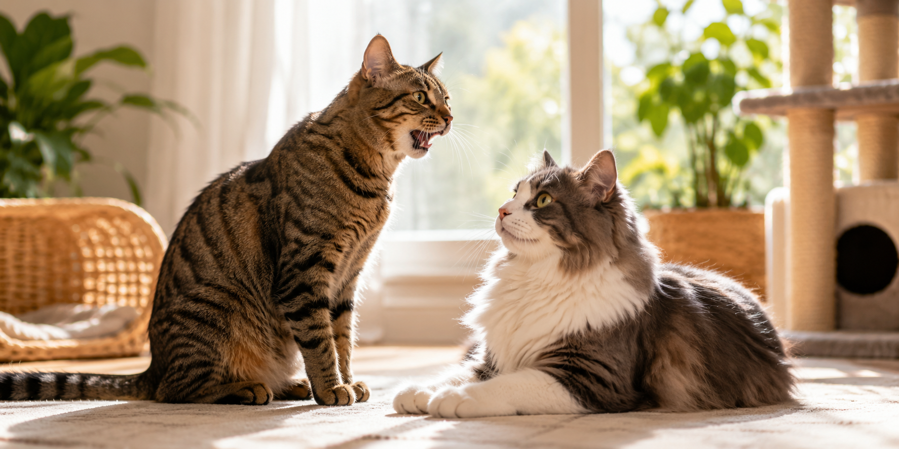 GCP Purrbiotics and GCP Cat L-Lysine supplements for everyday feline digestive, immune, and nutritional wellness support