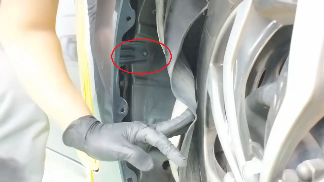 Steps 16.2 on How to Remove a 2014-2019 Toyota Corolla Fender