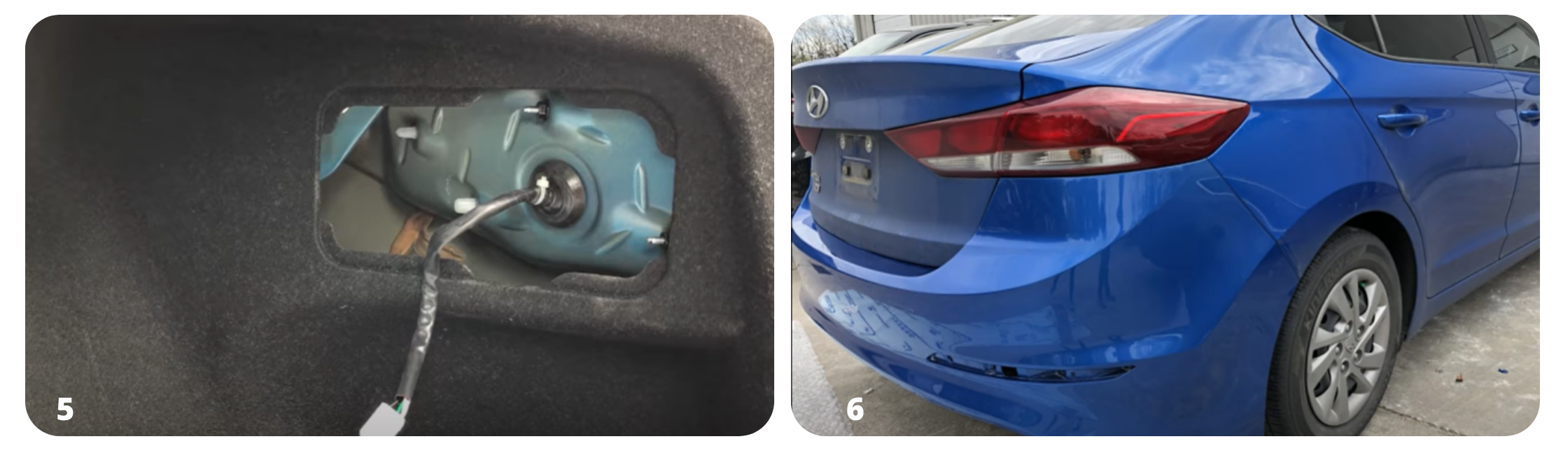 How To Replace a 2017-2018 Hyundai Elantra Tail Light