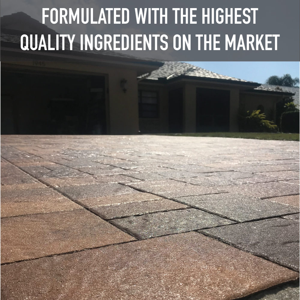 DOMINATOR Wet Look, Color Enhancing Paver Sealer