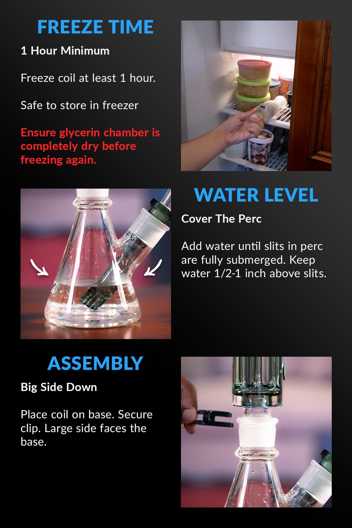 freeze pipe beaker pro infographic