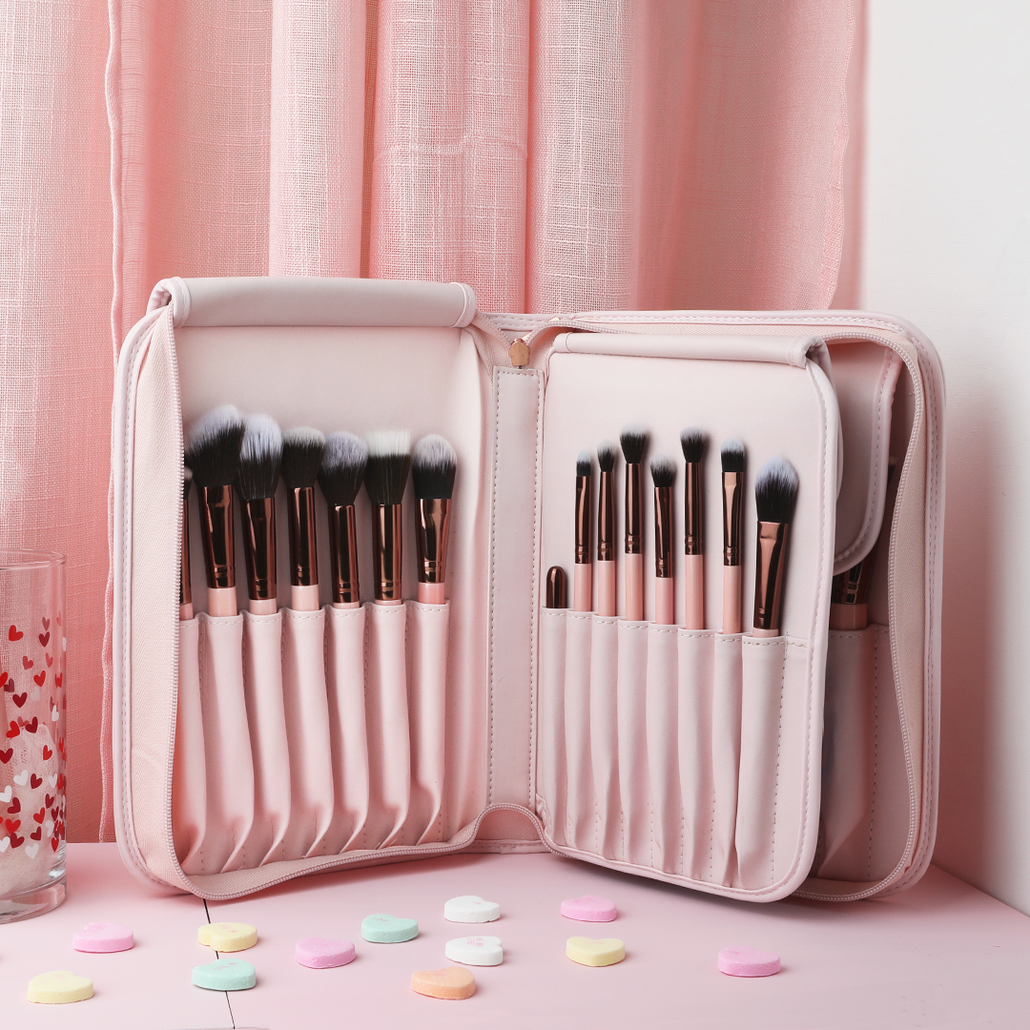 Luxie - Rose Gold 30 Piece Brush Book Set