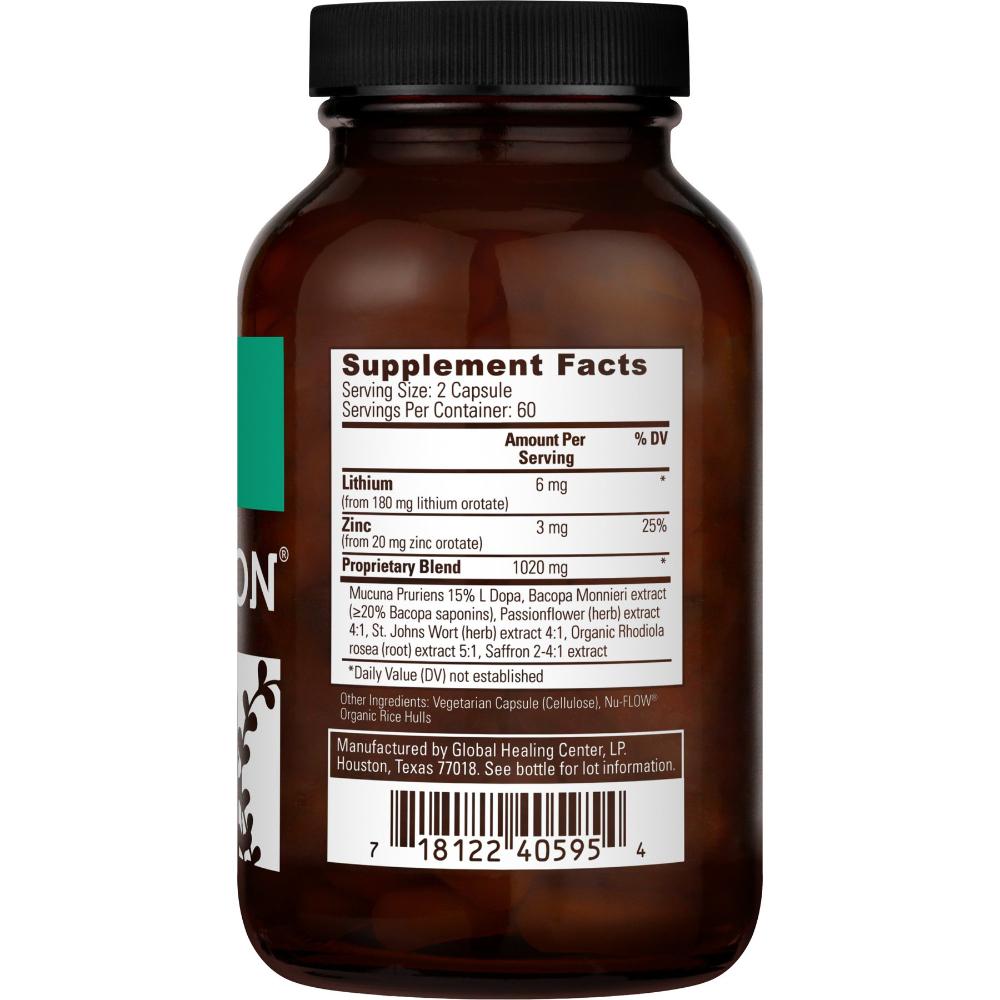 Global Healing Neurofuzion Supplement Facts