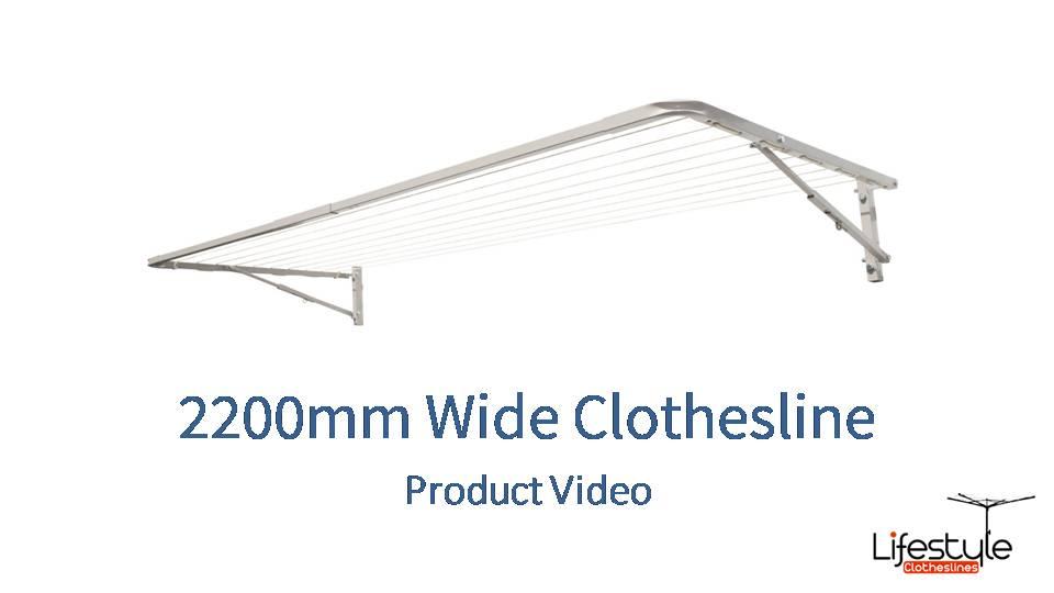 2200mm wide clothesline product link