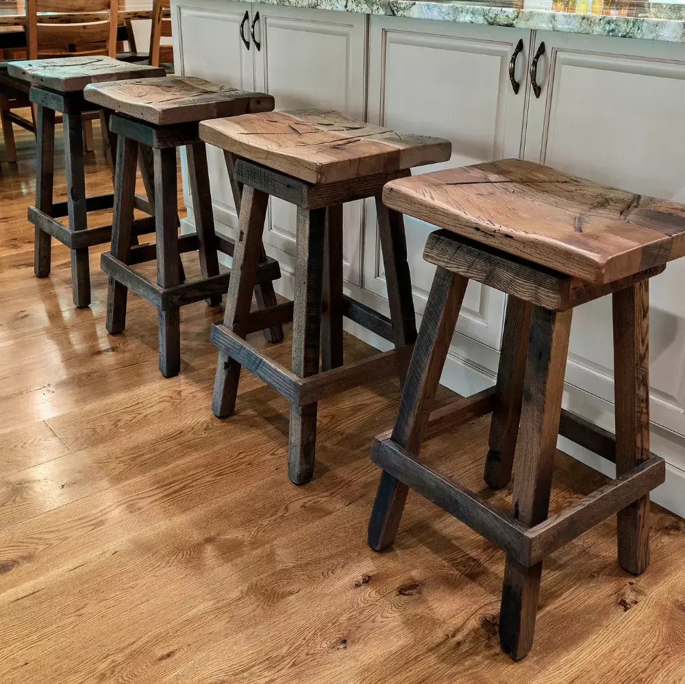 bayfield barnwood stools