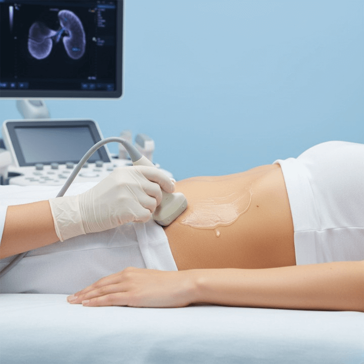 diagnostic d'un utérus antéversé