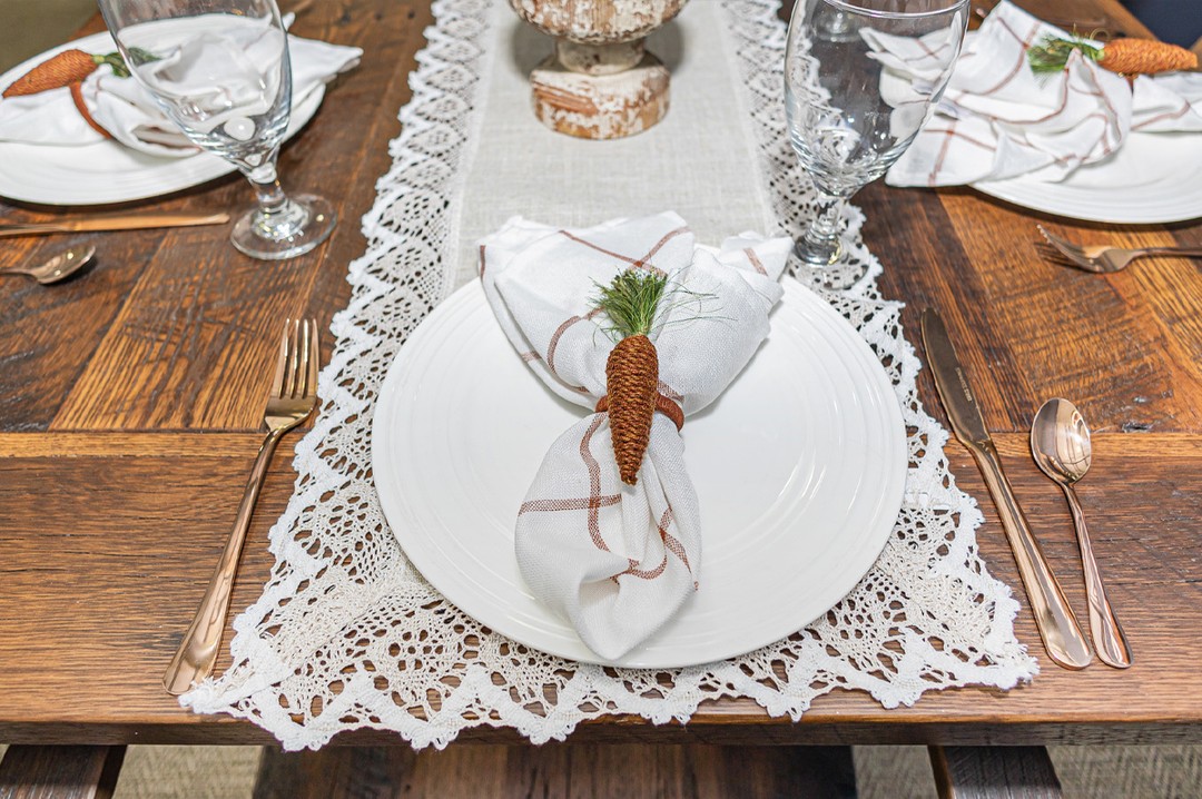 Spring Place Setting Ideas