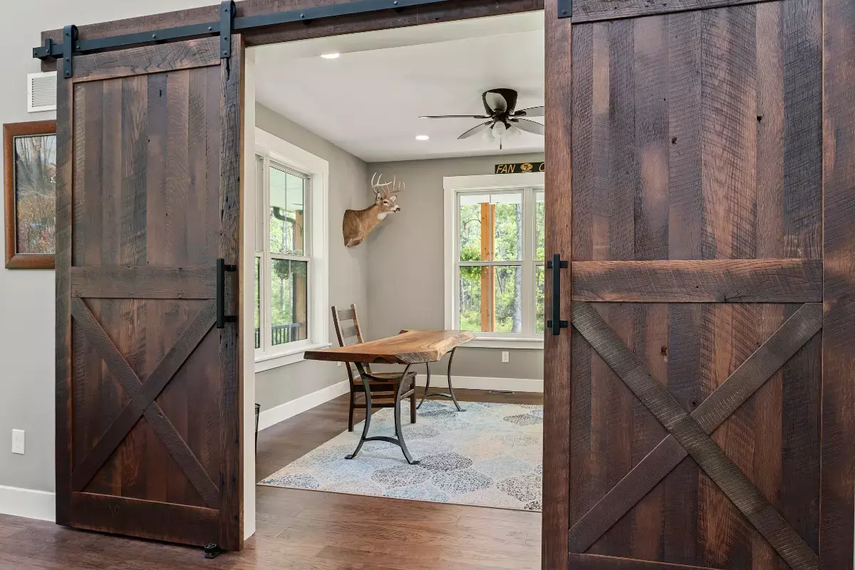 Custom Reclaimed Wood Barn Doors