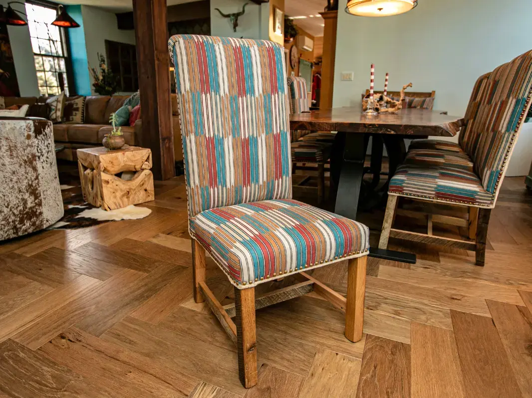 Custom Parsons Chair