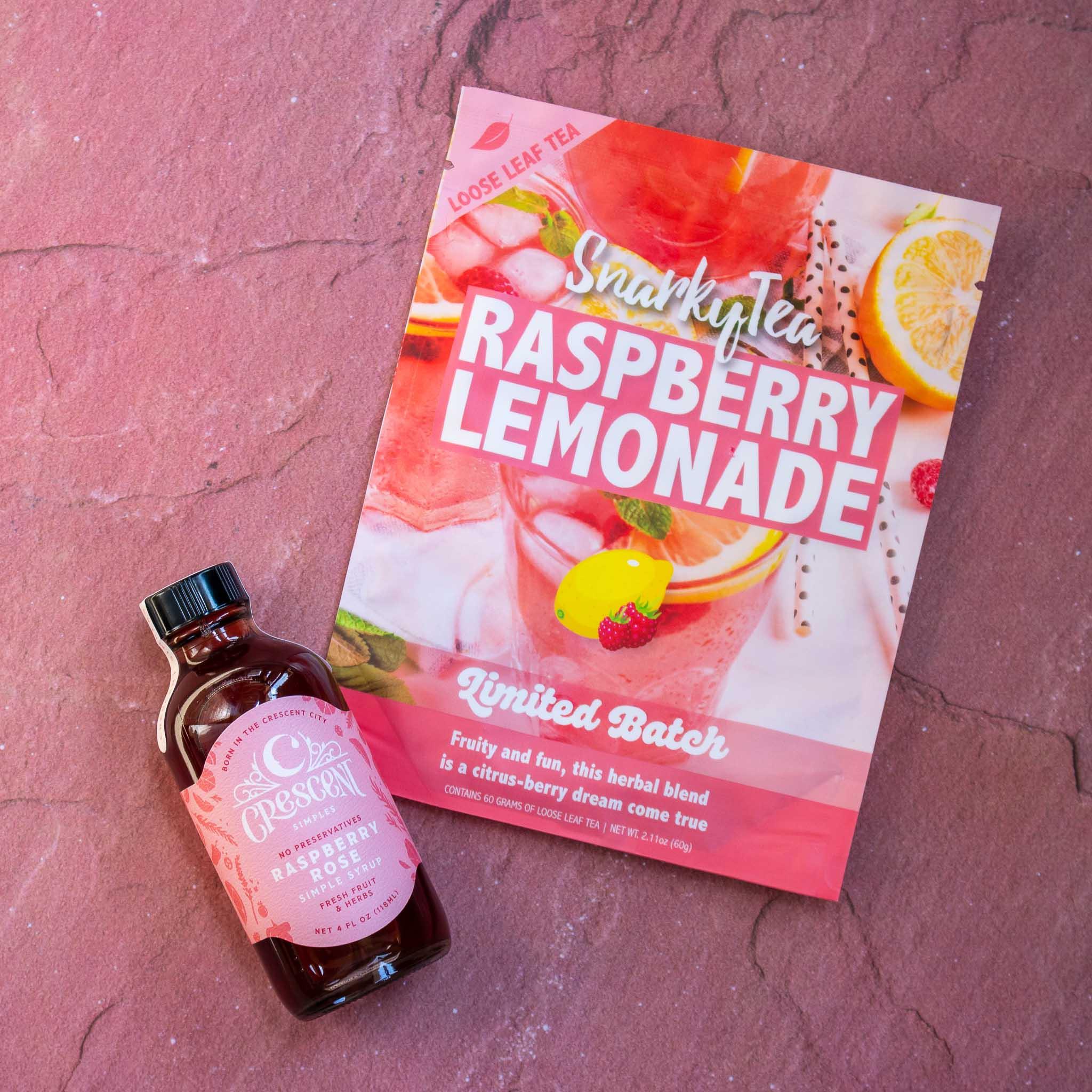 Raspberry Rose Simple Syrup