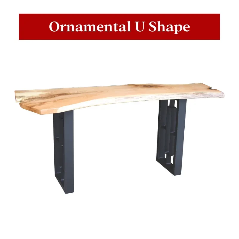 Ornamental U Shape Steel Base for Table