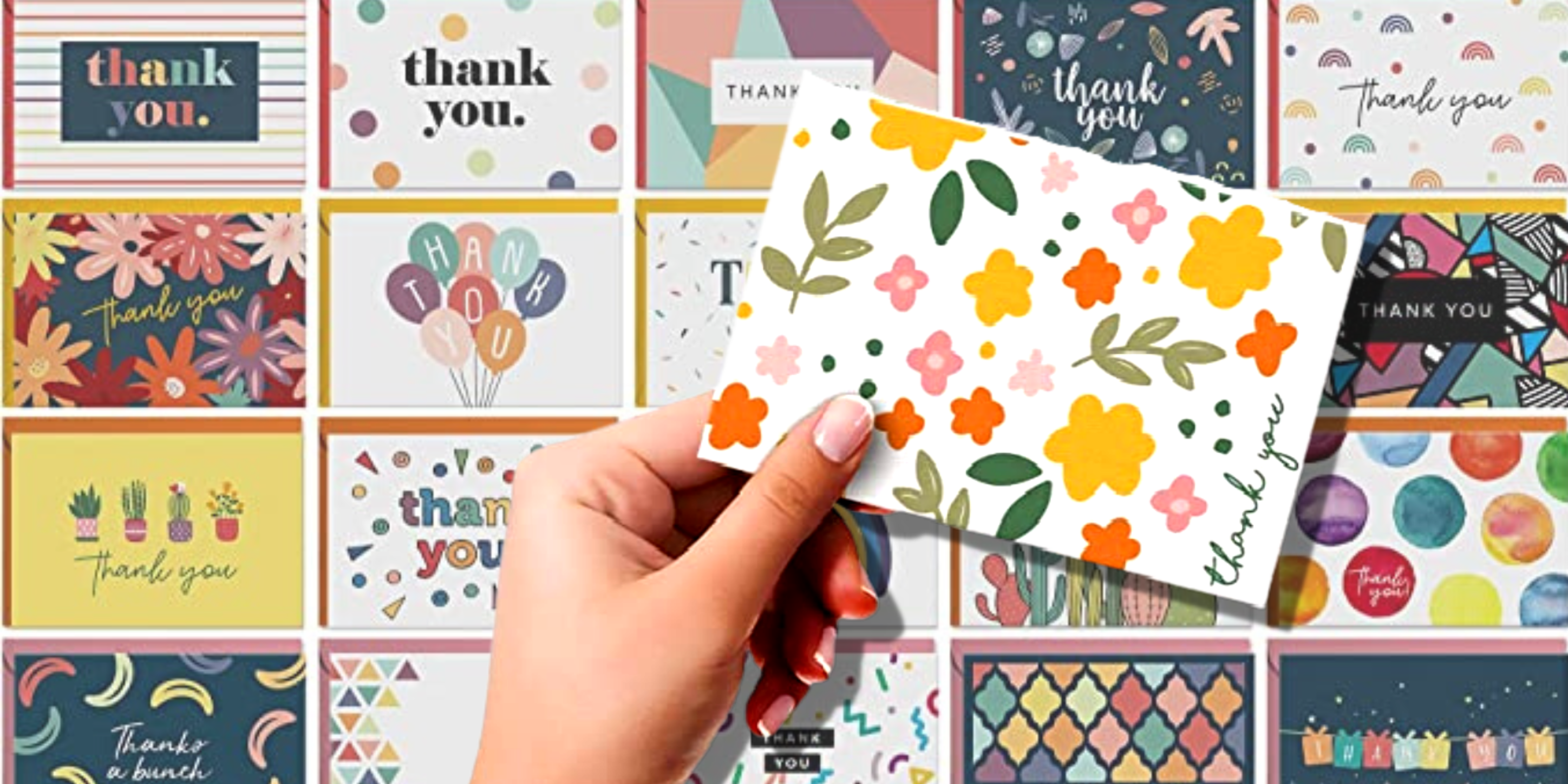 Dessie Shop 100-Unique Thank You Cards