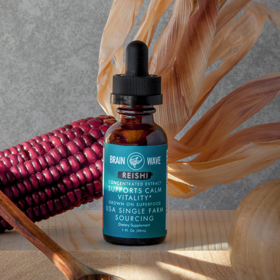 Reishi Mushroom Tincture | Calm & Balanced Vitality