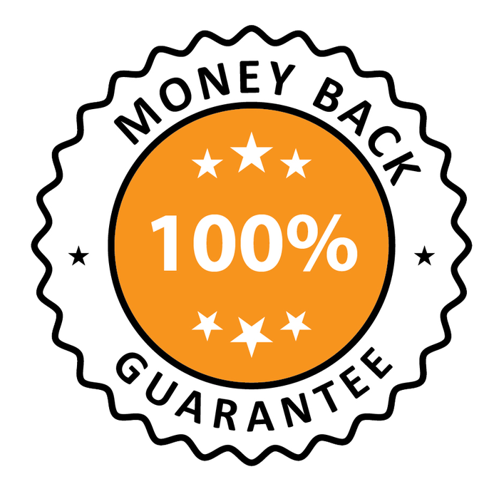 100% Money Back Guarantee