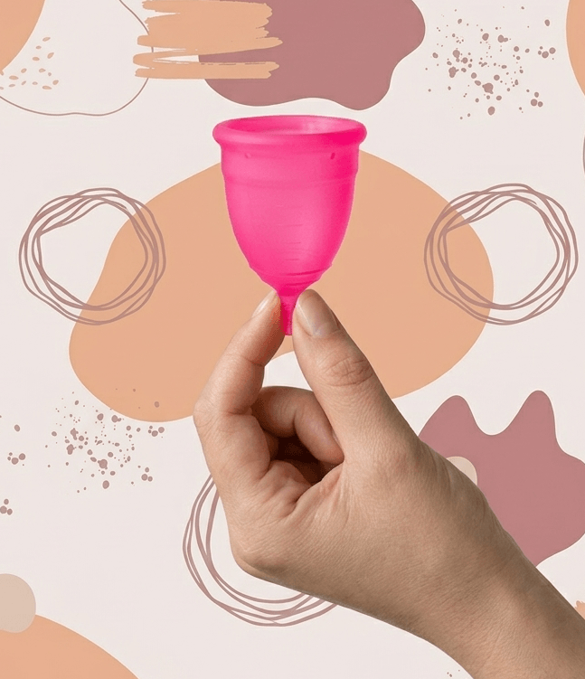 insertion et retrait coupe menstruelle