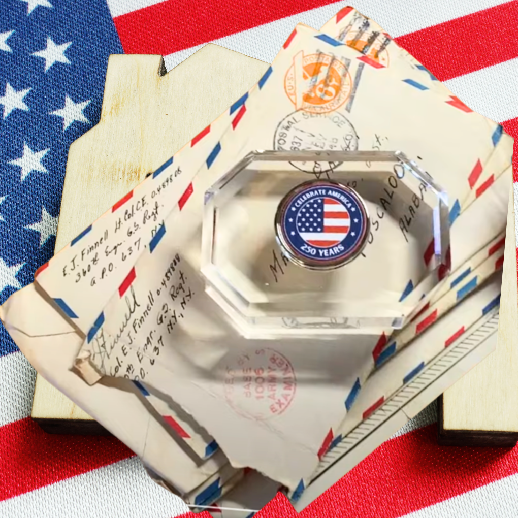 America 250 Paperweight Patriotic Gifts