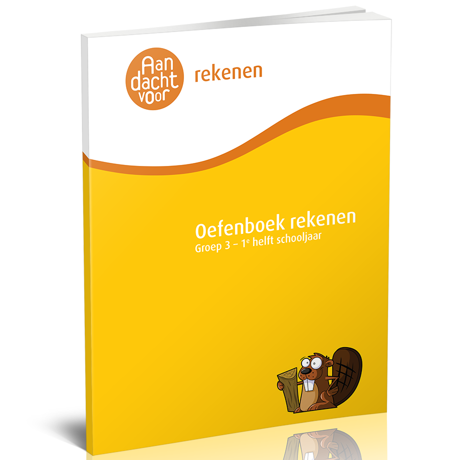 oefenboek rekenen 1e helft schooljaar groep 3