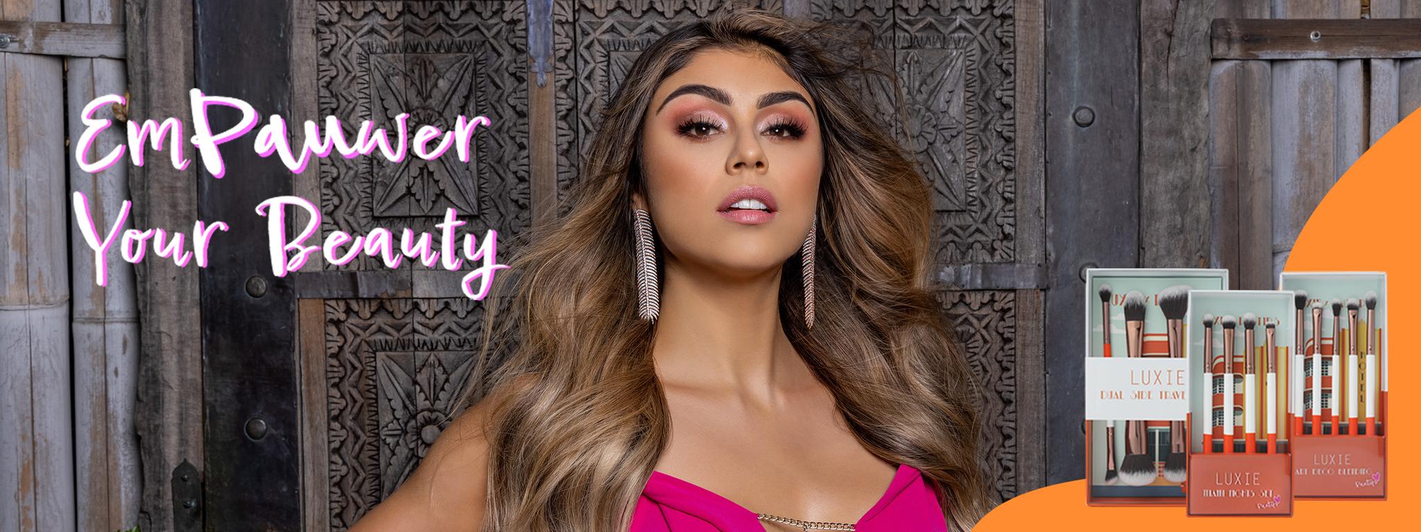 EmPauwer your beauty. Luxie x Pautips empower your beauty with these amazing new brush sets