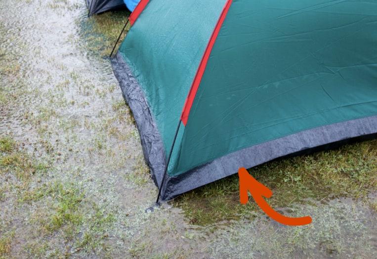 Tired Of Wet Camping?