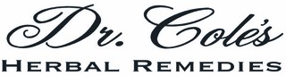 Dr. Cole's Herbal Remedies logo