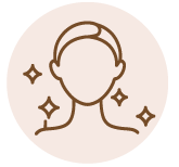 Icon for boosting moisture and skin's beauty barrier