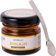 Herbius shilajit bottle