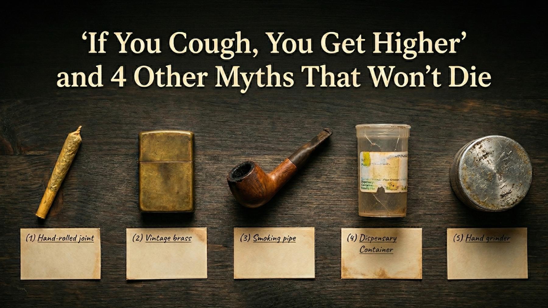 "If You Cough, You Get Higher" and 4 Other Myths That Won't Die